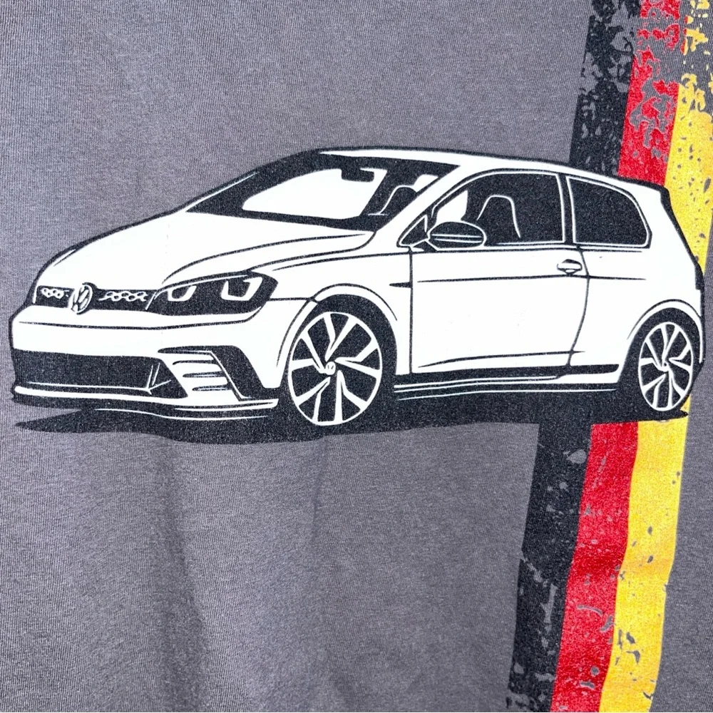 Volkswagen Vintage Y2K Gray Shirt S Cars -“Automotive